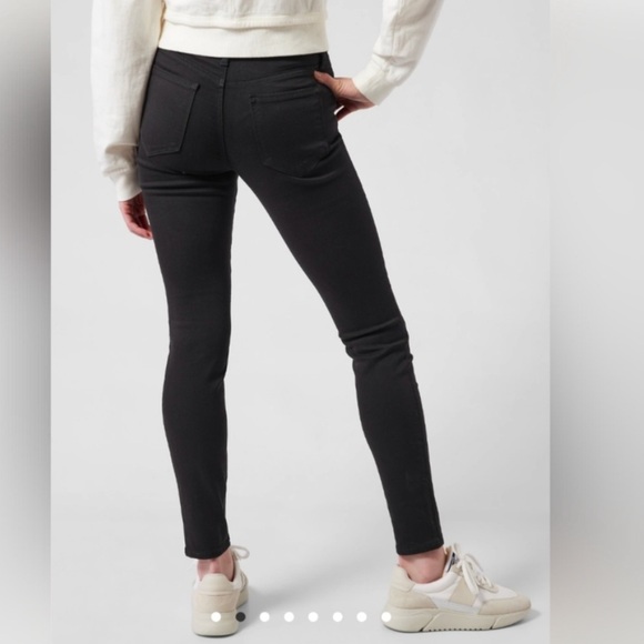 Athleta Black Flex Ultra Casual Streetwear Skinny Jeans - Picture 2 of 6